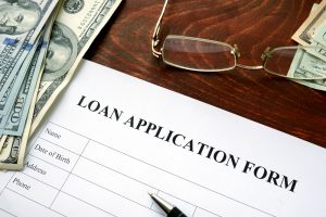Loan application for credit card debt relief